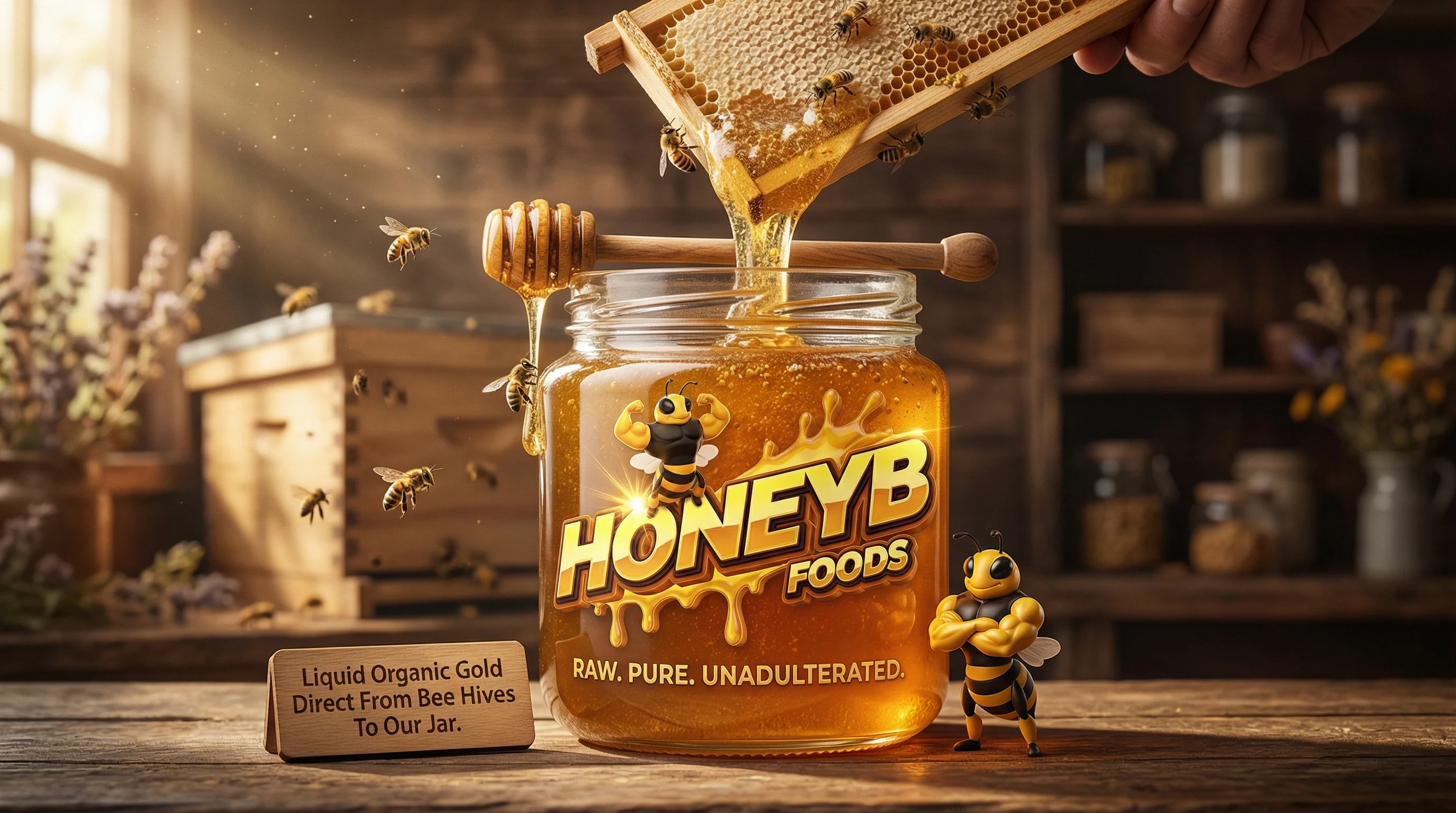 Honey jar